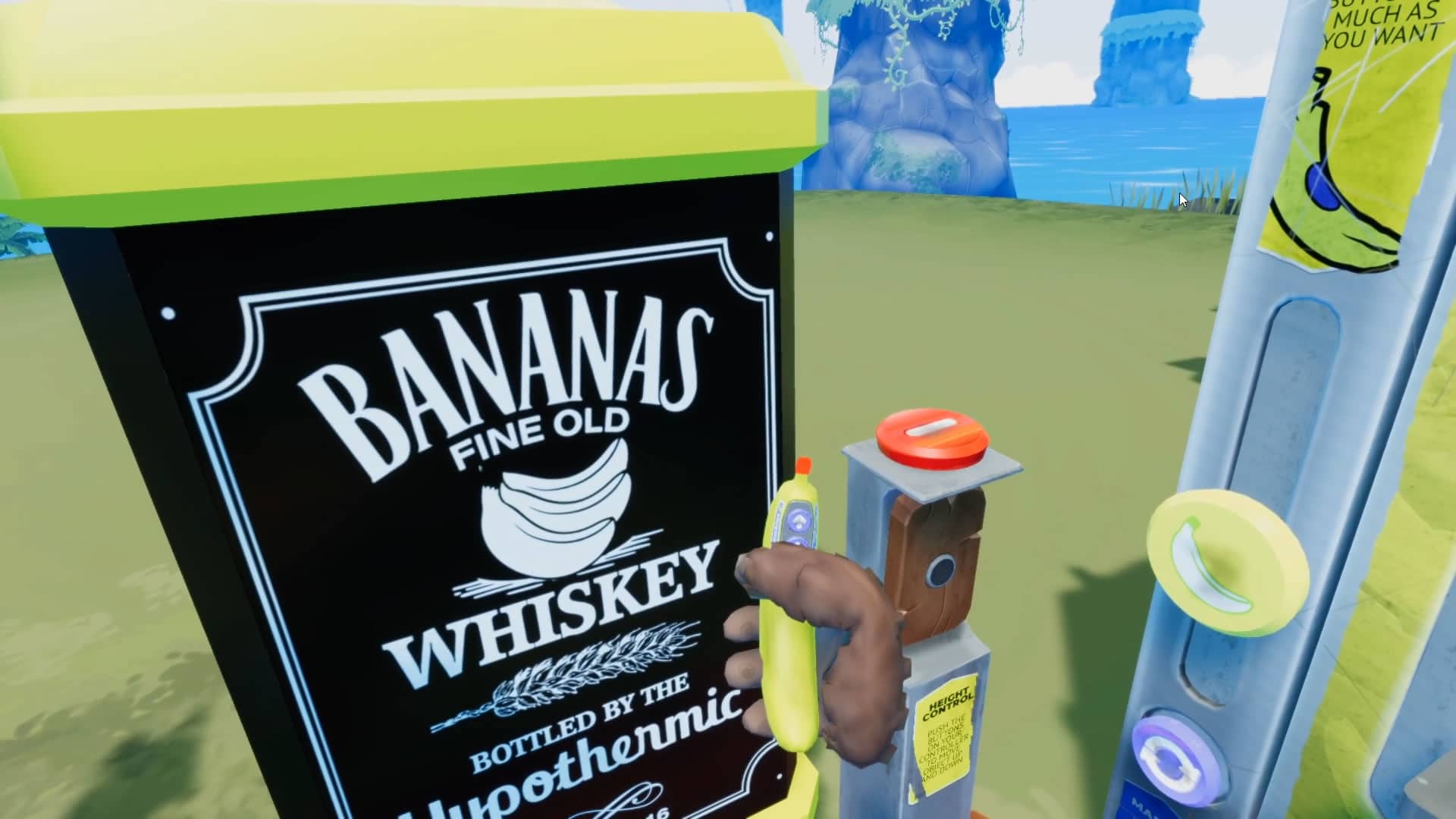 Banana for Scale jeu en réalité virtuelle délirant