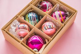 Christmas Memories and Nostalgia: Vintage Ornaments In A Box