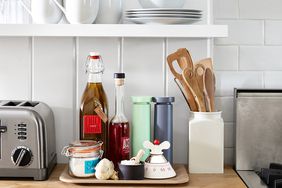 How to Declutter Every Room in Your House, tidy kitchen counter