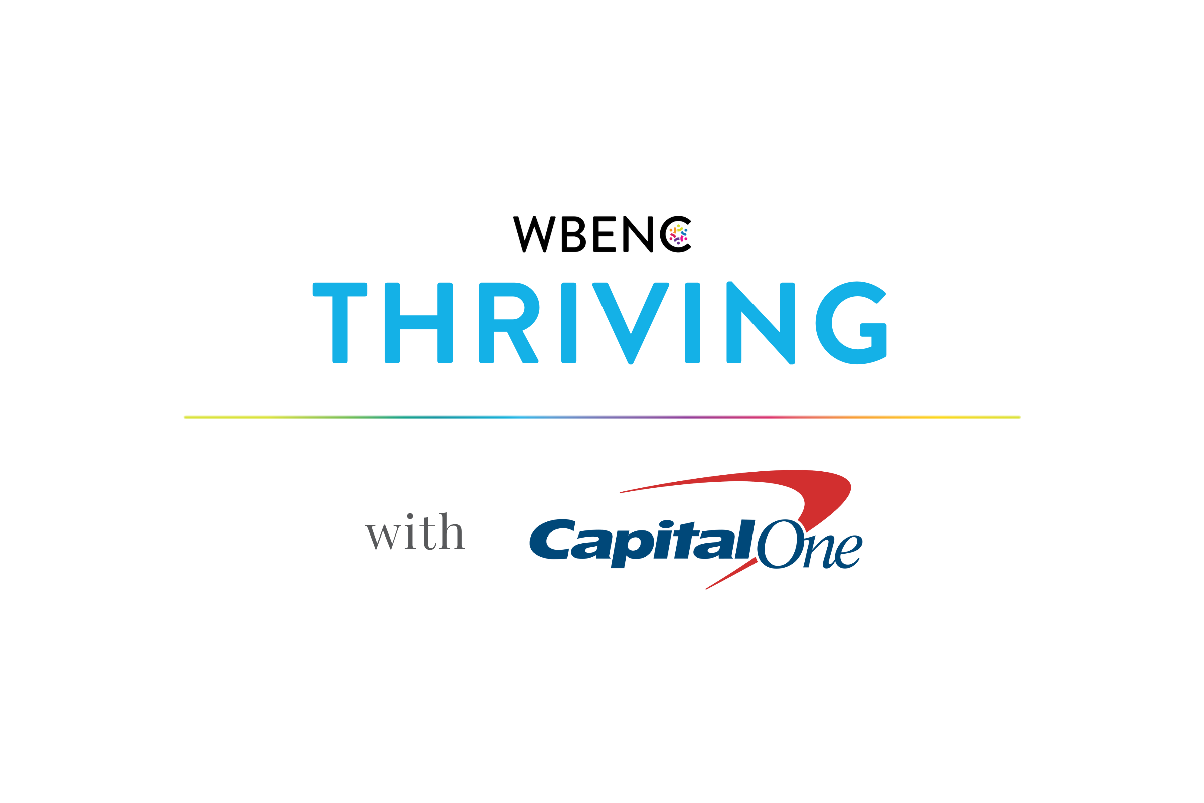 WBENC Thriving with Capital One logo