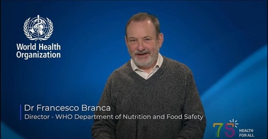 WHO's department of nutrition and food safety: key achievements 2023 video thumbnail