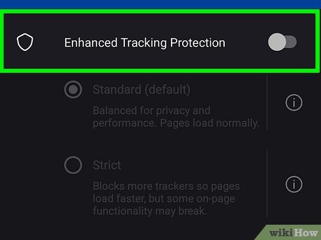 Step 4 Toggle "Enhanced Tracking Protection" to the Off position icon.