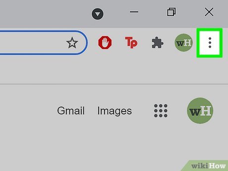 Step 1 Click the three-dot menu at the top-right corner of Chrome ⋮.