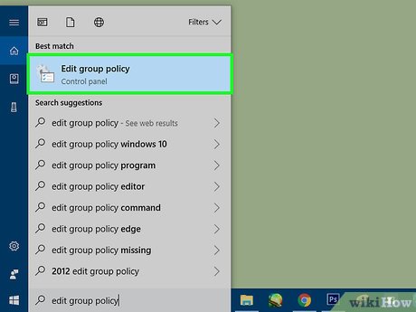 Step 3 Click Edit Group Policy.