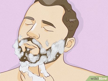Step 3 Wash your beard.
