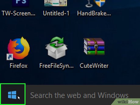 Step 8 「スタート」iconを開く（Windows 10 Pro以上）　
