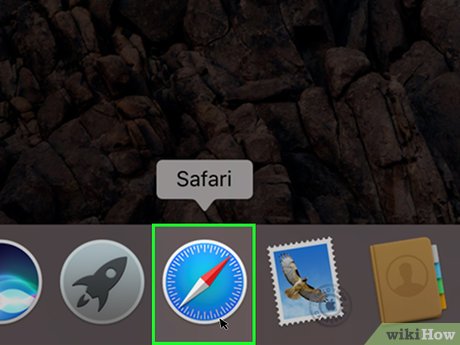 Step 1 เปิด Safari.