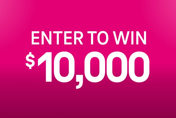 Enter to win $10,000.