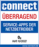 Siegel connect Test Service-Apps der Netzbetreiber: o2 überragend