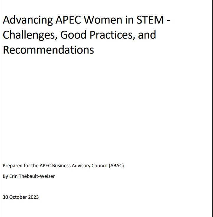 DIWG 43-041A, Advancing APEC Women in STEM Final Report