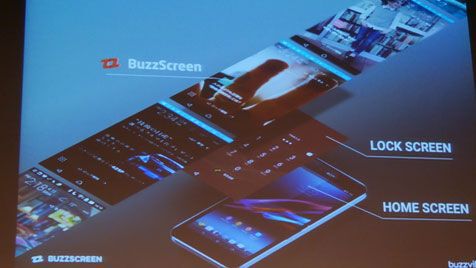 スマホのロック画面に情報表示できるベンチャーの今後が気になる