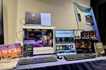 これがサイコムの真価！ “ベールを脱いだ”2つのPCが来場者の度肝を抜いた