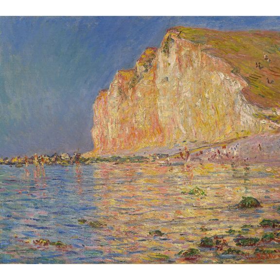 Claude Monet, Les Petites Dalles,1884, Huile sur toile, 60 x 73 cm.