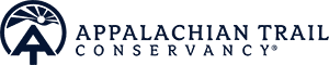 The blue logo for the Appalachian Trail Conservancy.