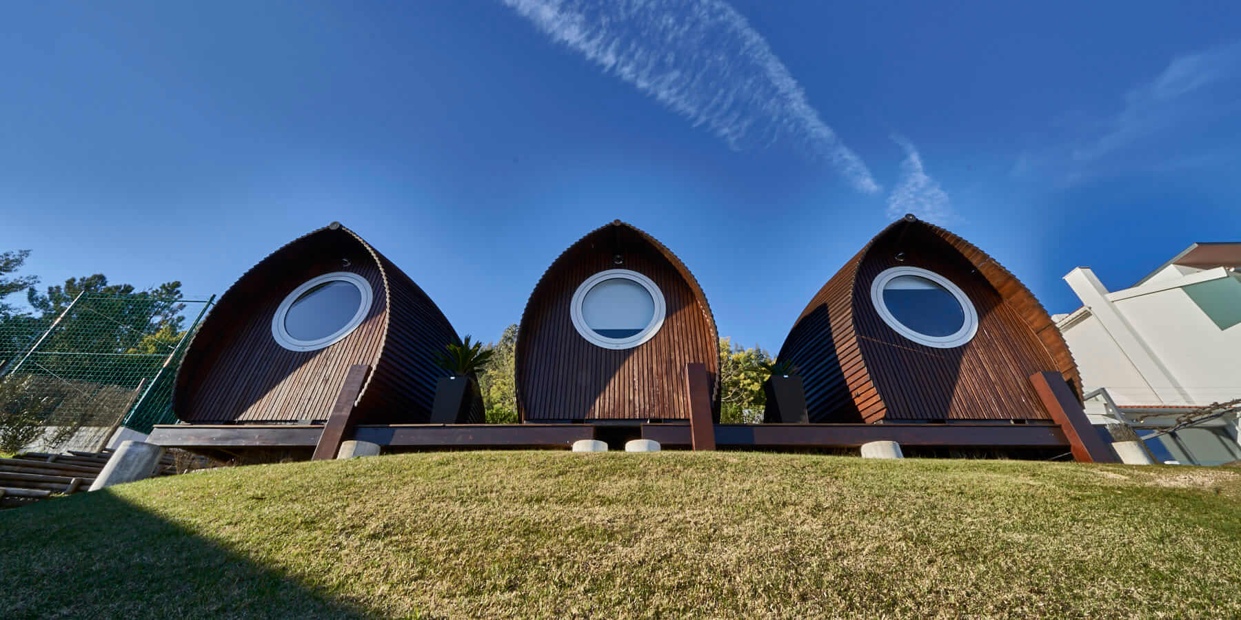 A view of the Eco Pods