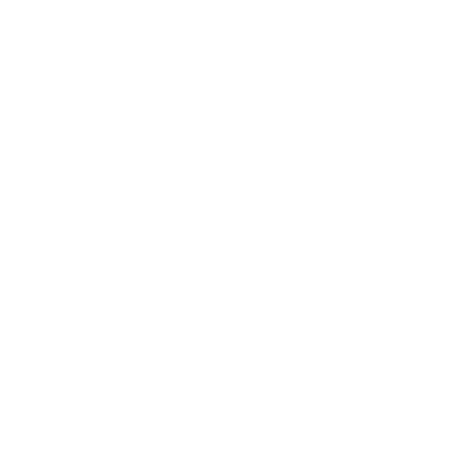 Twitter logo on a white circular background