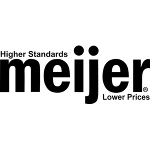 Meijer black logo and slogan