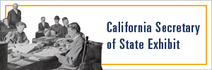 California Secretary of State Exhibit Button