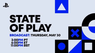 PlayStation will host its next State of Play on May 30.
