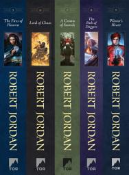 Icon image The Wheel of Time, Books 5-9: (The Fires of Heaven, Lord of Chaos, A Crown of Swords, The Path of Daggers, Winter's Heart)