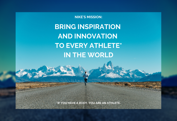 Nike's Mission and Voice