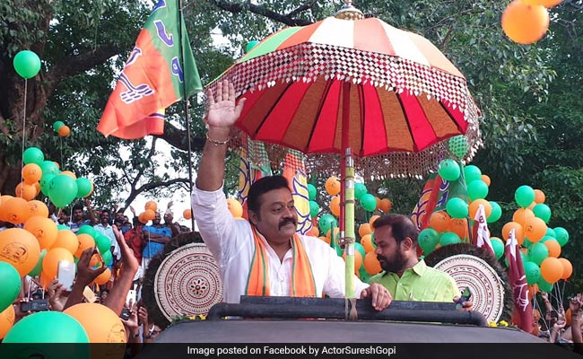 On His 2nd Attempt, Actor Gets BJP Its 1st-Ever Lok Sabha Seat In Kerala