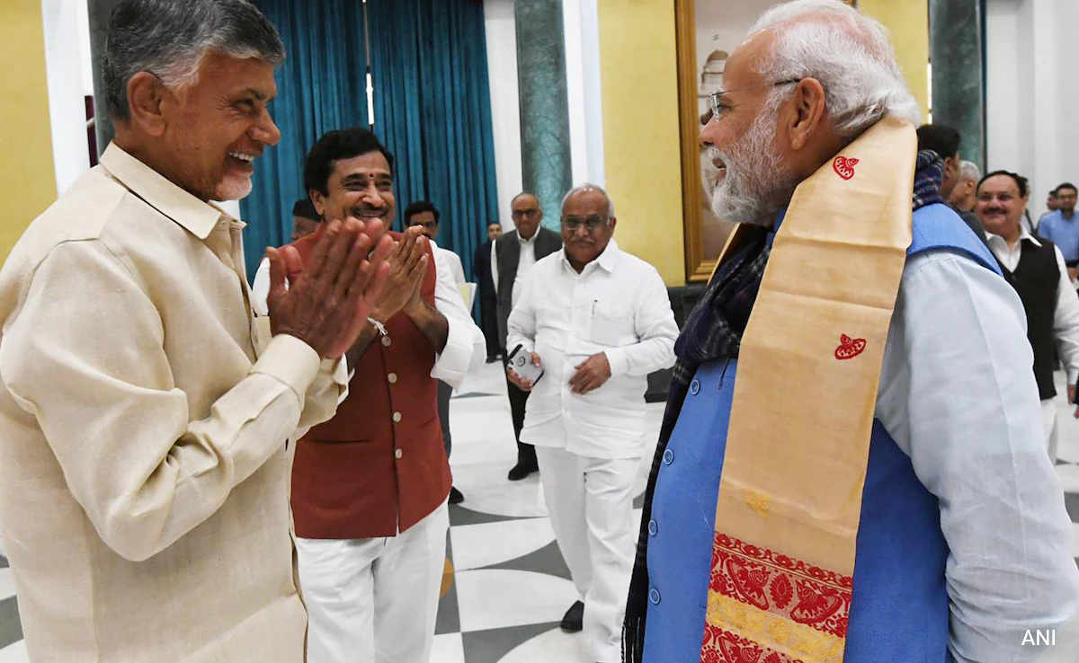 Chandrababu Naidu Set To Be Andhra Chief Minister, PM To Attend Oath Ceremony
