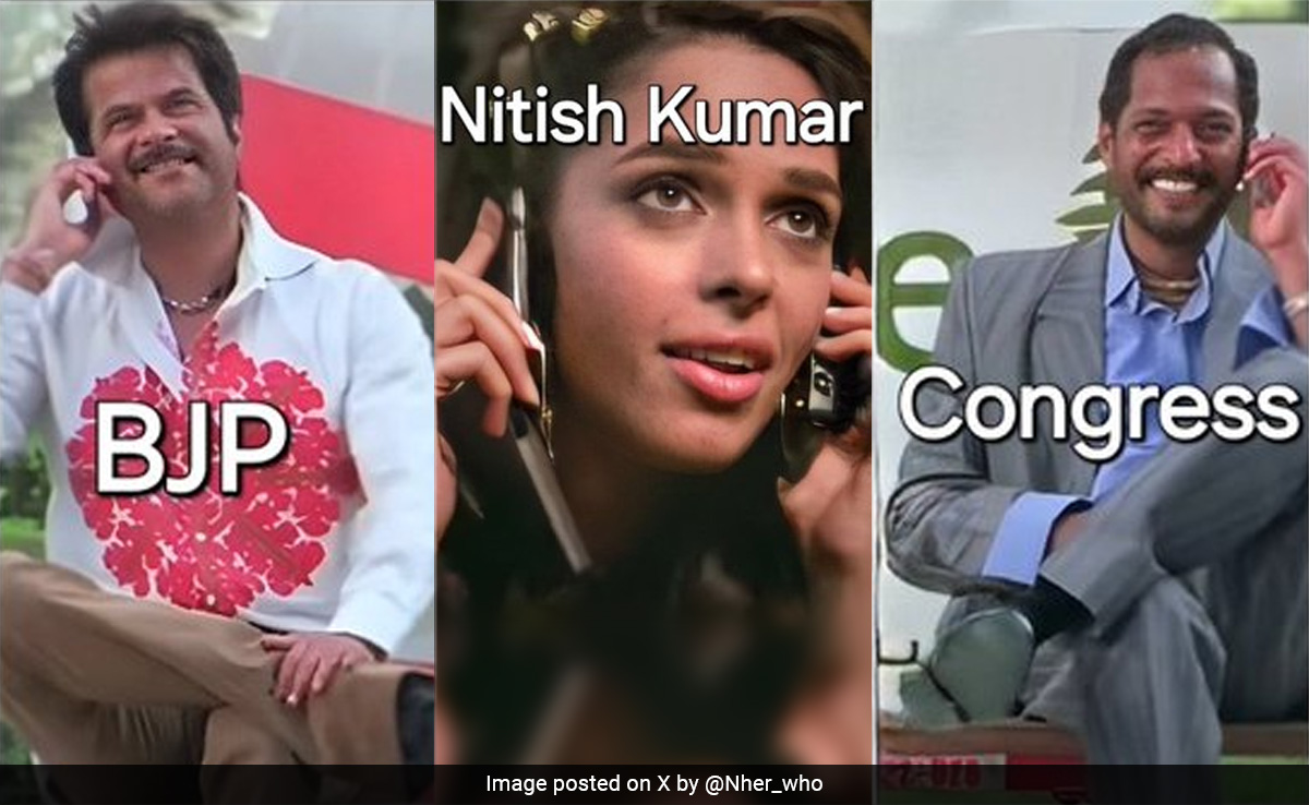 Nitish Kumar 'Flip-Flop' Memes Take Centrestage After Lok Sabha Results