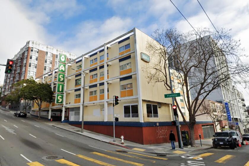 Google street view of Oasis Hotel San Francisco, California