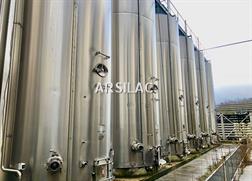 ARSILAC |CTIA - Cuve inox 304 - Fond plat incliné sur radi