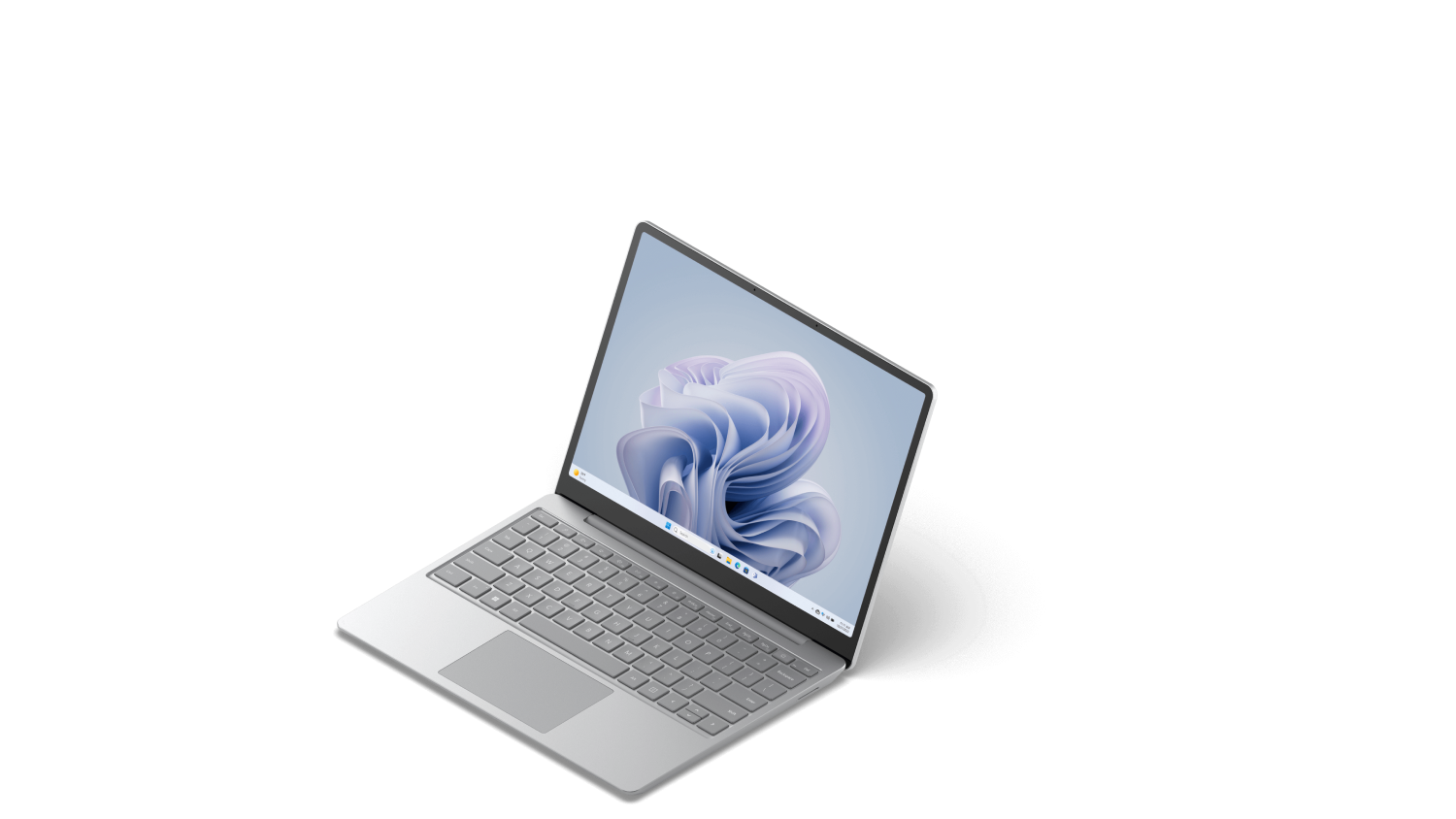 Surface Laptop Go 3 v platinové barvě