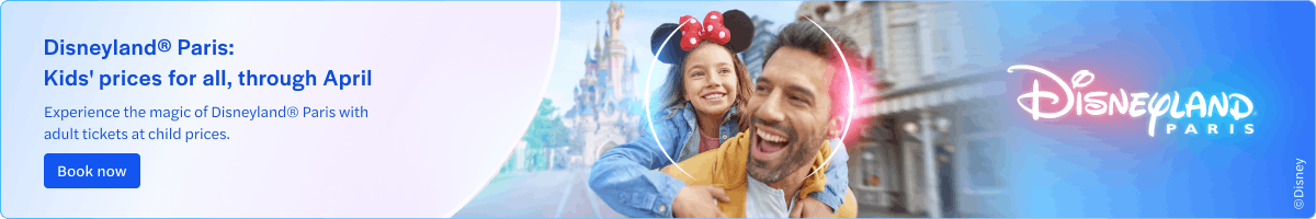 Disneyland® Paris: Kids' prices for all, through April