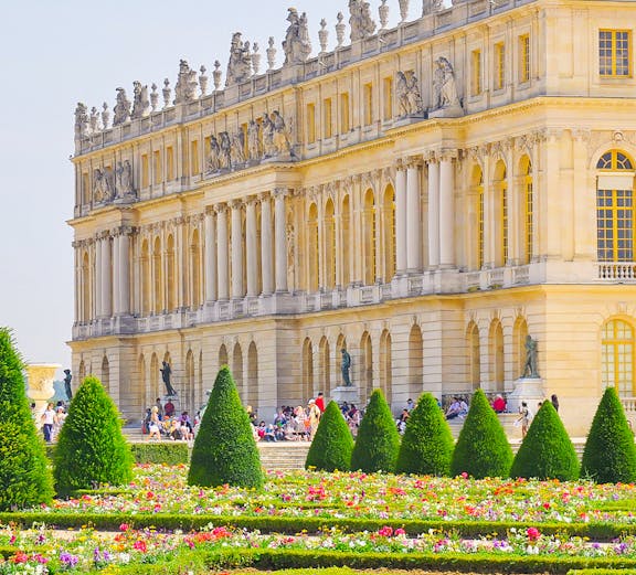 Garden of Palace of Versailles in Paris