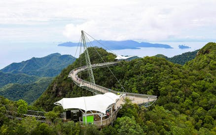 premium experience: glass gondola langkawi cable car with express lane tickets-2