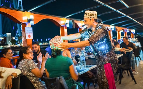 from dubai marina: dhow cruise with dinner & live entertainment-1