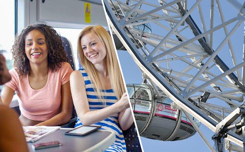 combo (save 7%): stansted express one-way transfers + london eye tickets-1
