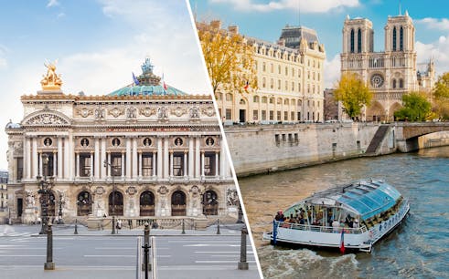 combo (save 10%): opéra garnier tickets + seine river paris sightseeing cruise-1
