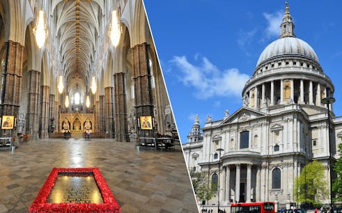 combo (save 5%): westminster abbey + st paul's cathedral entry tickets-1