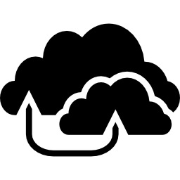nuages de données Icône