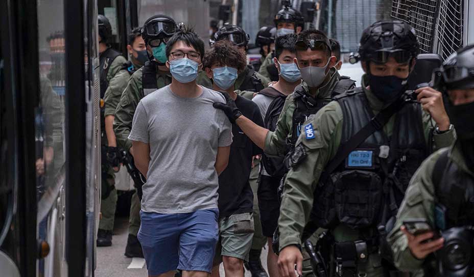 Hong Kong Police Quash Protests