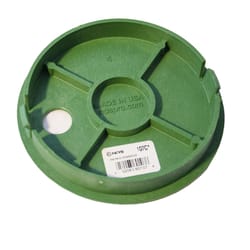 NDS 6 in. W X 0.75 in. H Round Valve Box Cover Green