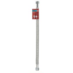 Ace 3/4 in. FIP X 3/4 in. D FIP 24 in. Corrugated Stainless Steel Water Heater Supply Line