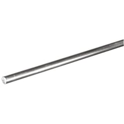 SteelWorks 72 in. L X 0.38 in. D Aluminum Rod 1 pk