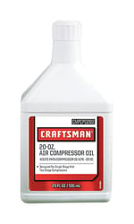 Craftsman Air Compressor Lubricating Oil 20 oz 1 pc