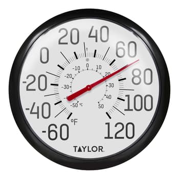 Thermometers and Outdoor Clocks