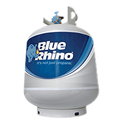 Blue Rhino liquid propane tank