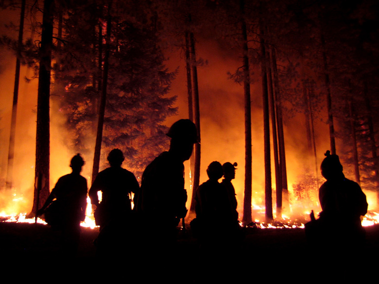 Using data from the conversation on Twitter to help detect wildfires