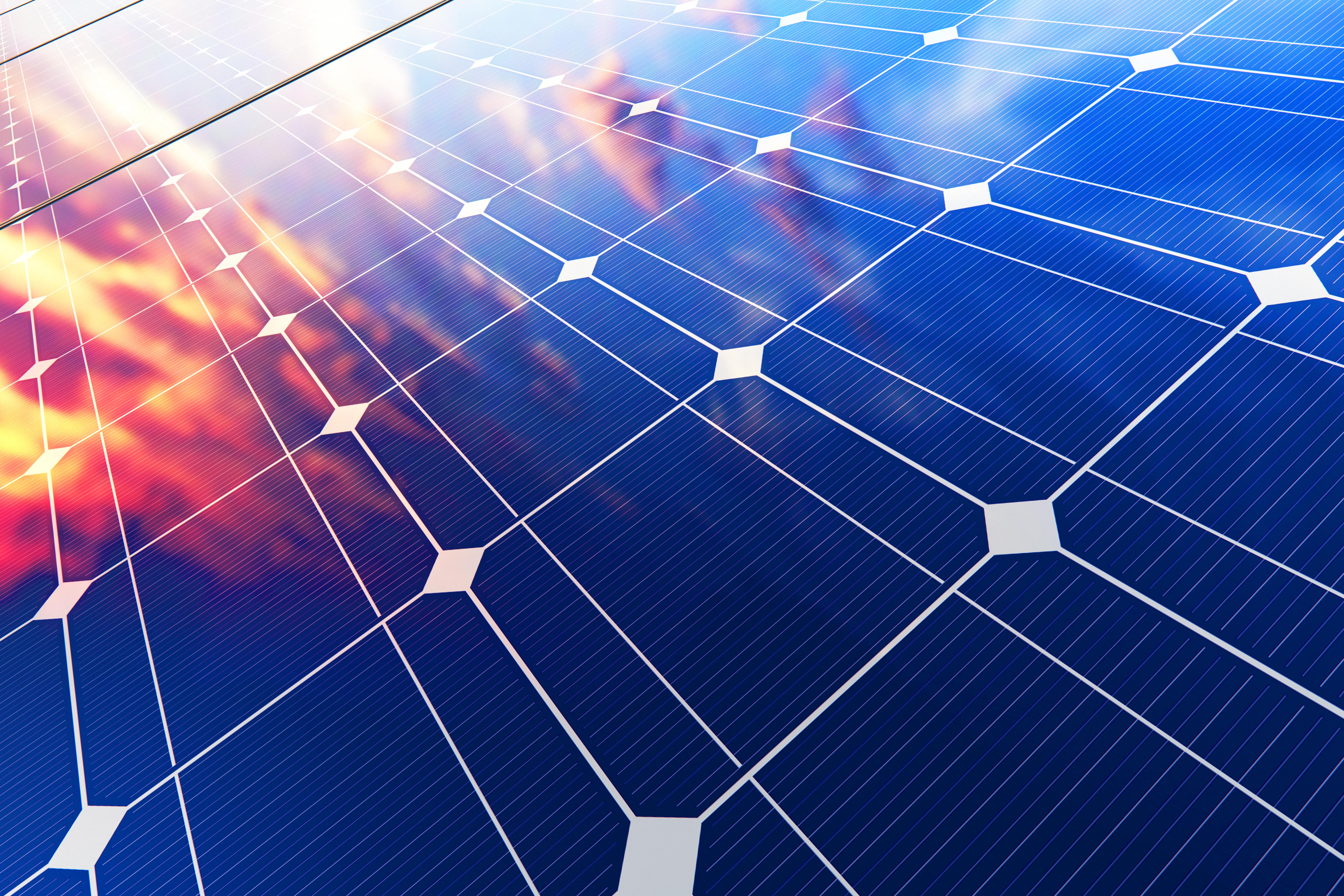 Les panneaux solaires utilisent l'énergie du Soleil, une ressource abondante et inépuisable. © Scanrail, Adobe Stock