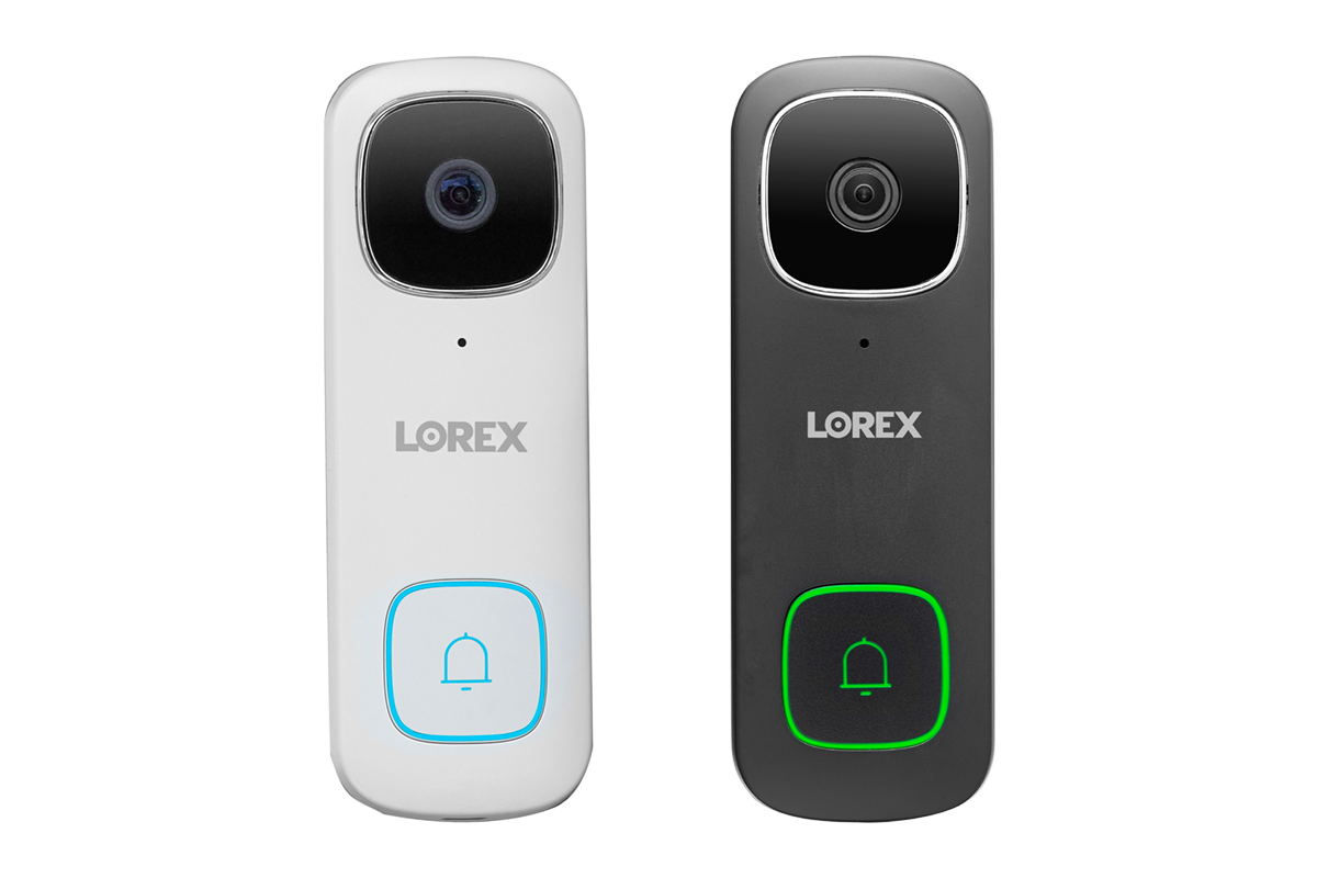 white 2K video doorbell 