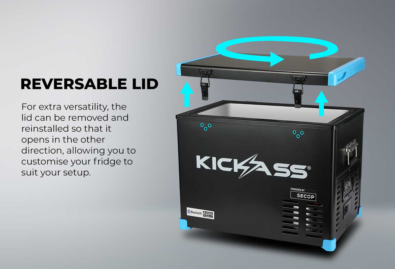 KickAss Single Zone 45L Fridge Freezer